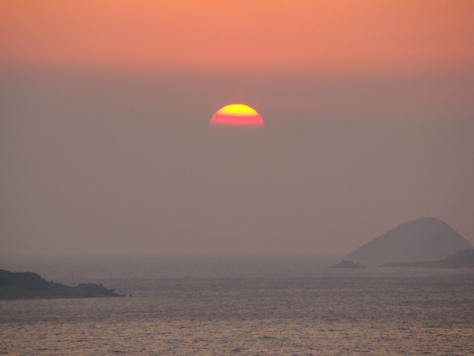 BODRUM AKYARLARDA GÜNBATIMI